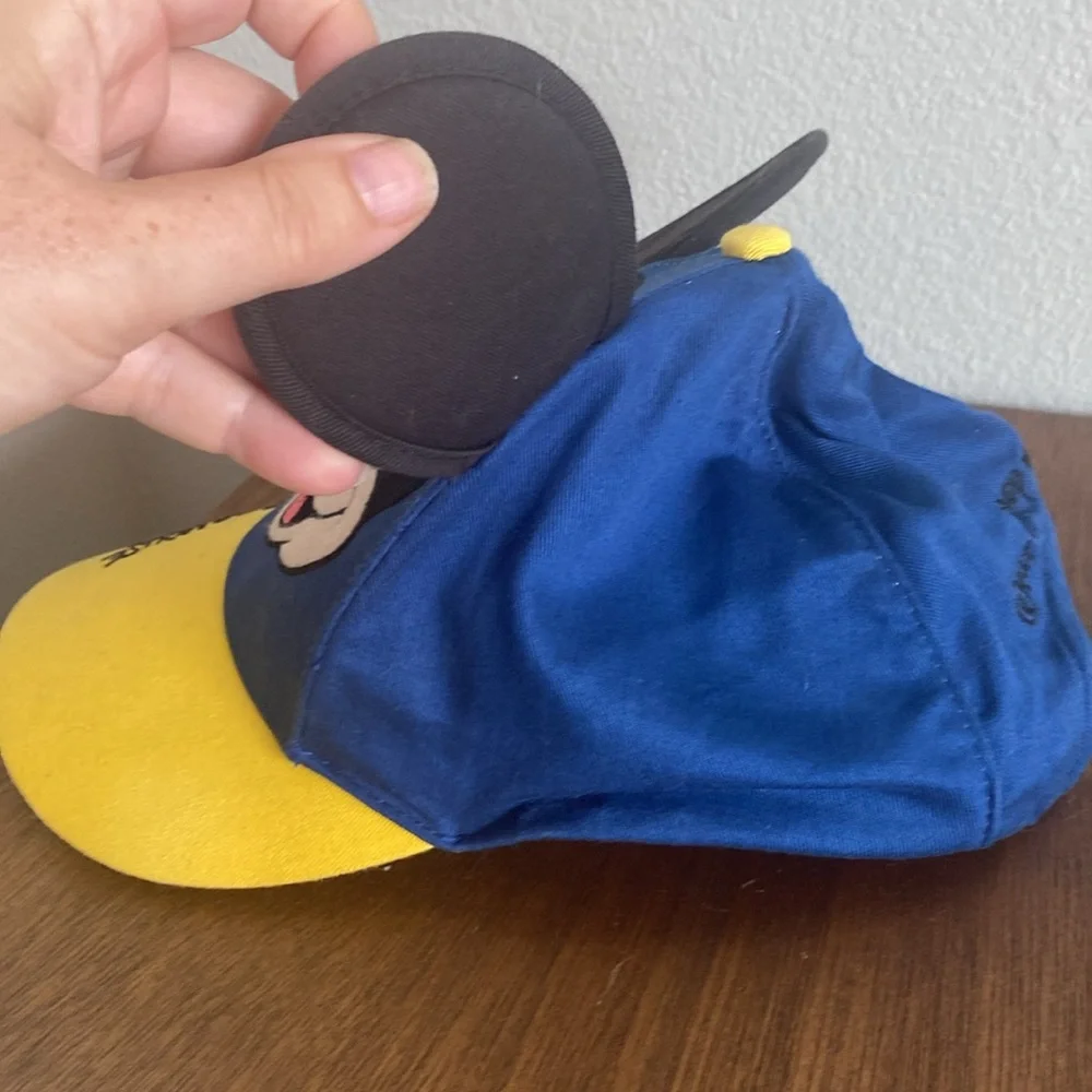 Walt Disney World Mickey Mouse Ears Adjustable Back Hat, Youth OS